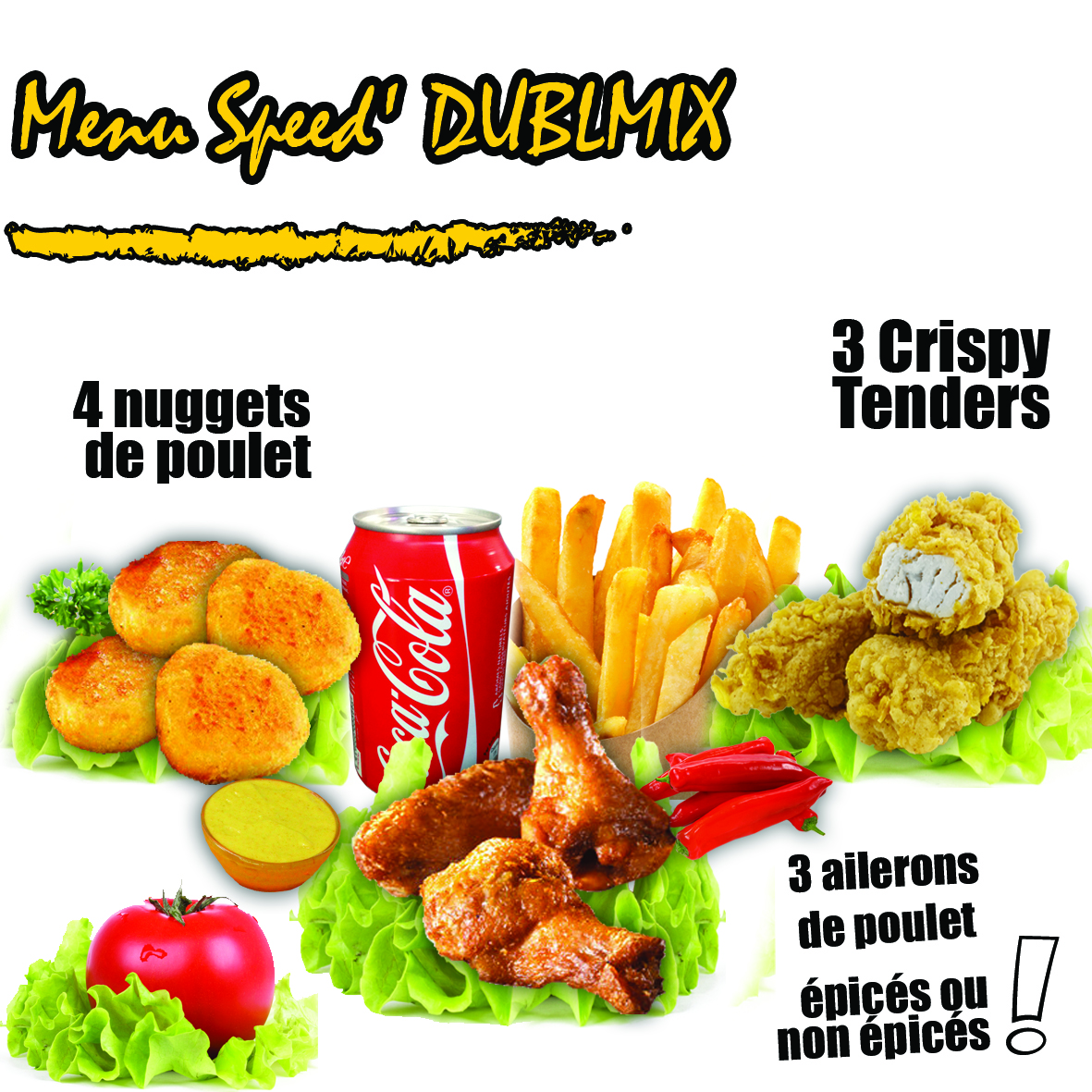 Menu Speed' DUBL'MIX